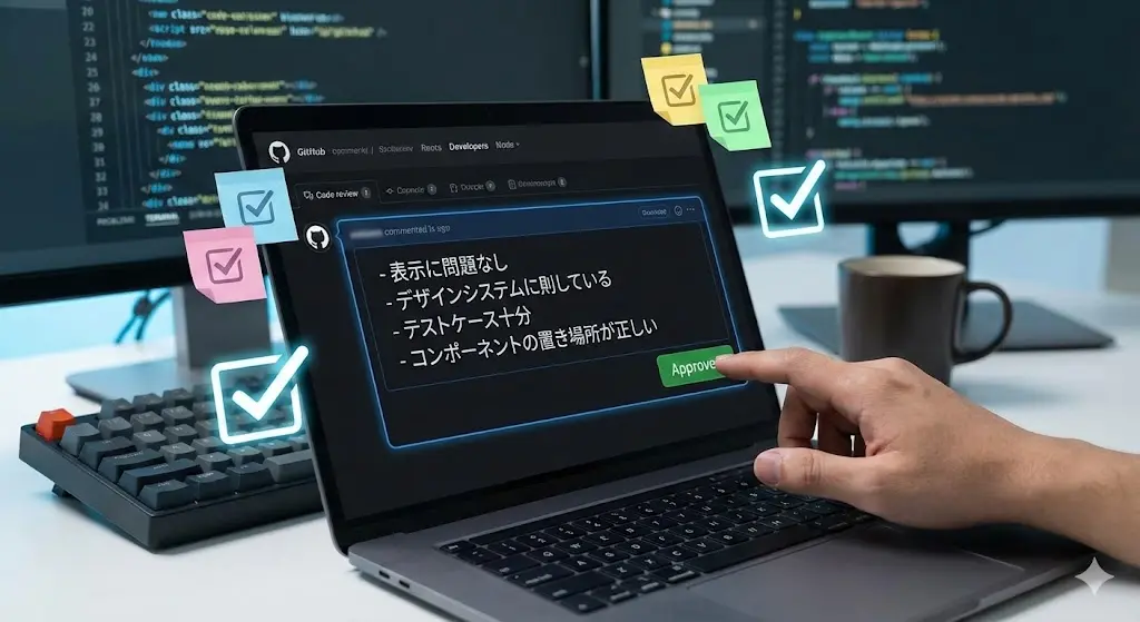 コードレビューのイメージ
